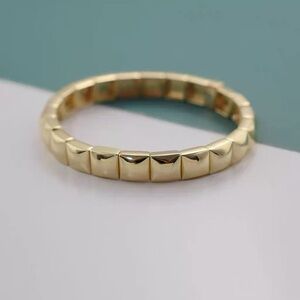 Roxanne Assoulin -  Bit X Bit Gold Stretch Bracelet